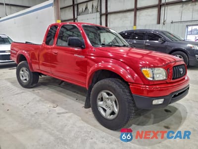 Czwarte zdjęcie samochodu z boku: 2001 TOYOTA TACOMA PRERUNNER V6 VIN:5TESN92N91Z852937 - miniatura