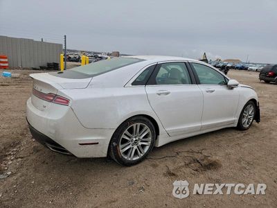 Trzecie zdjęcie samochodu z tyłu: 2014 LINCOLN MKZ VIN:3LN6L2GK0ER818111 - miniatura