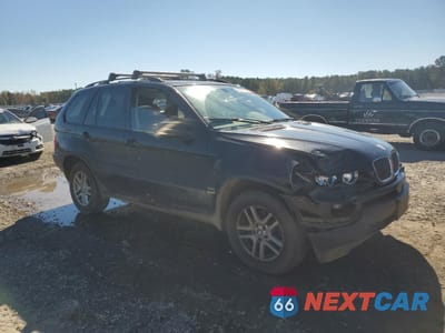 Czwarte zdjęcie samochodu z boku: 2005 BMW X5 3.0I VIN:5UXFA13535LY20677 - miniatura