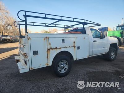Trzecie zdjęcie samochodu z tyłu: 2016 CHEVROLET SILVERADO UTILITY / SERVICE TRUCK VIN:1GC0KUEG0GZ272352 - miniatura