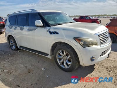 Czwarte zdjęcie samochodu z boku: 2011 INFINITI QX56 VIN:JN8AZ2NF0B9500357 - miniatura