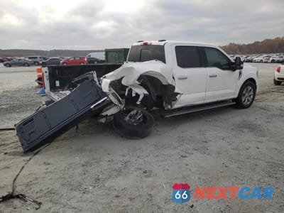 Trzecie zdjęcie samochodu z tyłu: 2022 FORD F150 SUPERCREW VIN:1FTEW1C80NFB63232 - miniatura