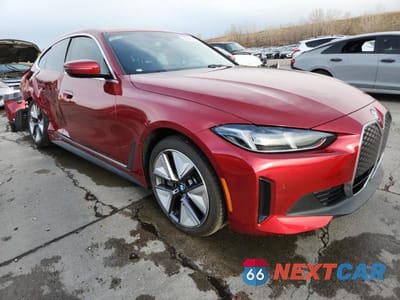 Czwarte zdjęcie samochodu z boku: 2025 BMW I4 XDRIVE 40 VIN:WBY43HD05SFU11197 - miniatura