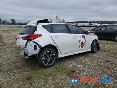 Trzecie zdjęcie samochodu z tyłu: 2018 TOYOTA COROLLA IM VIN:JTNKARJE3JJ568089 - miniatura
