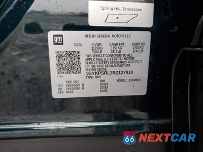 Zdjęcie 13 z 15 samochodu: 2024 CADILLAC LYRIQ LUXURY VIN:1GYKPSRL3RZ127910 - miniatura