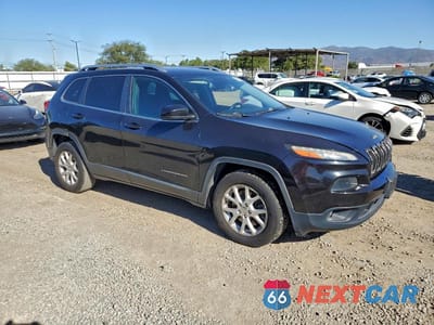 Czwarte zdjęcie samochodu z boku: 2015 JEEP CHEROKEE LATITUDE VIN:1C4PJLCB8FW683310 - miniatura