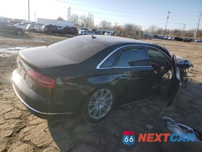 Trzecie zdjęcie samochodu z tyłu: 2015 AUDI A8 L QUATTRO VIN:WAU32AFD2FN002607 - miniatura