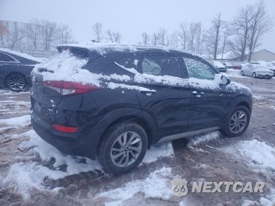 Trzecie zdjęcie samochodu z tyłu: 2018 HYUNDAI TUCSON SEL VIN:KM8J3CA49JU822459 - miniatura