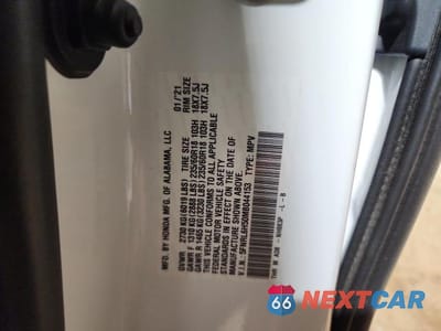Zdjęcie 13 z 13 samochodu: 2021 HONDA ODYSSEY EX VIN:5FNRL6H50MB044153 - miniatura