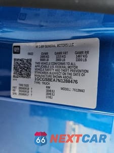 Zdjęcie 13 z 13 samochodu: 2022 CHEVROLET COLORADO VIN:1GCGSBEA7N1288476 - miniatura