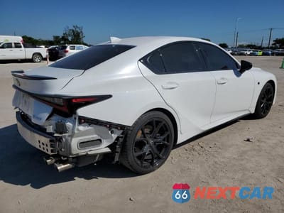 Trzecie zdjęcie samochodu z tyłu: 2025 LEXUS IS 500 F SPORT VIN:JTHAP1D27S5007520 - miniatura