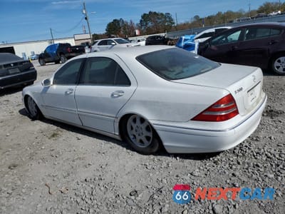 Drugie zdjęcie samochodu z przodu: 2000 MERCEDES-BENZ S 500 VIN:WDBNG75J5YA066303 - miniatura
