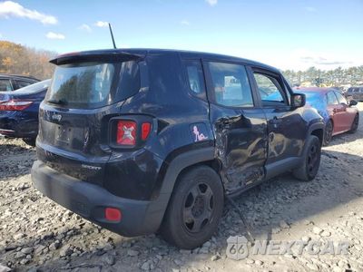 Trzecie zdjęcie samochodu z tyłu: 2015 JEEP RENEGADE SPORT VIN:ZACCJAAT8FPB48876 - miniatura