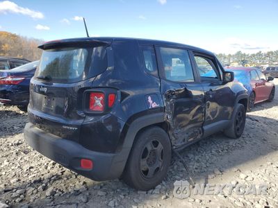 Trzecie zdjęcie samochodu z tyłu: 2015 JEEP RENEGADE SPORT VIN:ZACCJAAT8FPB48876 - miniatura
