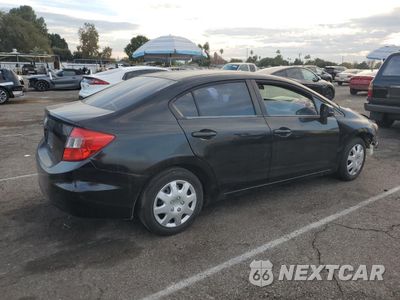 Trzecie zdjęcie samochodu z tyłu: 2012 HONDA CIVIC LX VIN:2HGFB2F52CH323759 - miniatura