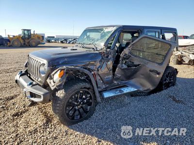 2022 JEEP WRANGLER UNLIMITED SAHARA 4XE 1C4JJXP6XNW114693 - główne zdjęcie licytacji z USA - miniatura
