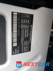 Zdjęcie 14 z 14 samochodu: 2025 MERCEDES-BENZ SPRINTER 2500 VIN:W1Y4KCHY5SP755223 - miniatura