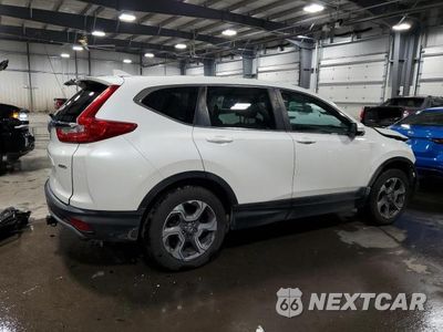 Trzecie zdjęcie samochodu z tyłu: 2017 HONDA CR-V EX VIN:5J6RW2H53HL033242 - miniatura