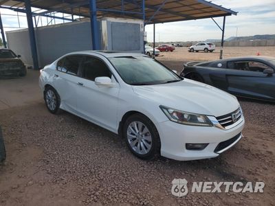 Czwarte zdjęcie samochodu z boku: 2014 HONDA ACCORD EXL VIN:1HGCR2F84EA023277 - miniatura