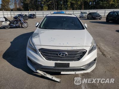 Piąte zdjęcie samochodu w środku: 2016 HYUNDAI SONATA SPORT VIN:5NPE34AF0GH389517 - miniatura