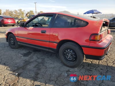 Drugie zdjęcie samochodu z przodu: 1991 HONDA CIVIC CRX 1.5 HF VIN:JHMED836XMS012755 - miniatura