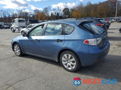Drugie zdjęcie samochodu z przodu: 2008 SUBARU IMPREZA 2.5I VIN:JF1GH61698G837660 - miniatura