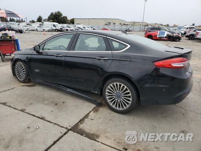 Drugie zdjęcie samochodu z przodu: 2017 FORD FUSION TITANIUM PHEV VIN:3FA6P0SUXHR141682 - miniatura