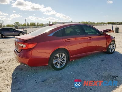 Trzecie zdjęcie samochodu z tyłu: 2018 HONDA ACCORD LX VIN:1HGCV1F11JA038385 - miniatura