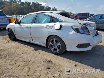 Trzecie zdjęcie samochodu z tyłu: 2019 HONDA CIVIC LX VIN:19XFC2F61KE033706 - miniatura