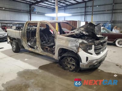 Czwarte zdjęcie samochodu z boku: 2025 GMC SIERRA C1500 SLT VIN:1GTPHDED0SZ117778 - miniatura