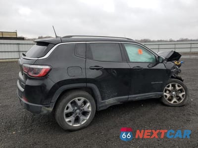 Trzecie zdjęcie samochodu z tyłu: 2021 JEEP COMPASS LIMITED VIN:3C4NJDCB2MT562496 - miniatura