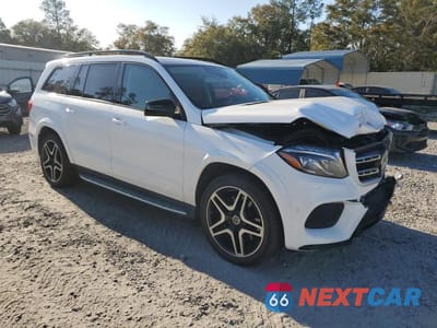 Czwarte zdjęcie samochodu z boku: 2018 MERCEDES-BENZ GLS 550 4MATIC VIN:4JGDF7DE7JB085273 - miniatura