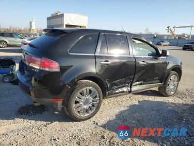 Trzecie zdjęcie samochodu z tyłu: 2010 LINCOLN MKX VIN:2LMDJ6JC8ABJ25144 - miniatura