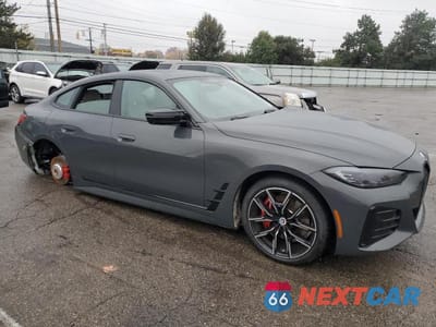 Czwarte zdjęcie samochodu z boku: 2023 BMW I4 M50 VIN:WBY33AW06PFR12588 - miniatura