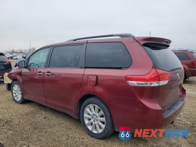 Drugie zdjęcie samochodu z przodu: 2014 TOYOTA SIENNA XLE VIN:5TDDK3DCXES072488 - miniatura