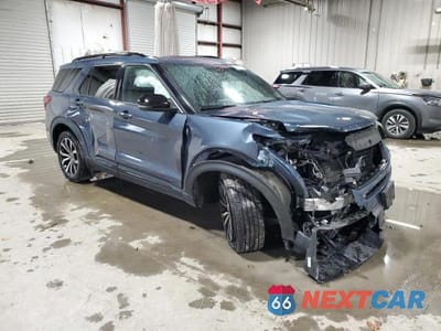 Czwarte zdjęcie samochodu z boku: 2020 FORD EXPLORER ST VIN:1FM5K8GC3LGA75197 - miniatura