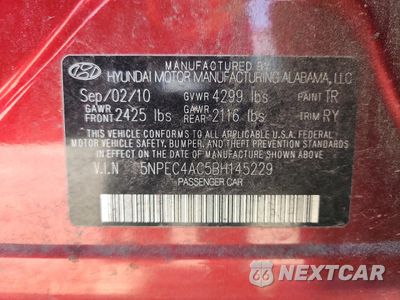 Zdjęcie 12 z 14 samochodu: 2011 HYUNDAI SONATA SE VIN:5NPEC4AC5BH145229 - miniatura