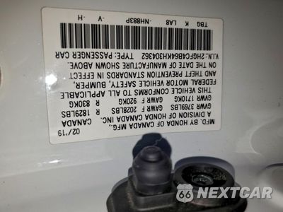 Zdjęcie 14 z 14 samochodu: 2019 HONDA CIVIC LX VIN:2HGFC4B64KH304362 - miniatura