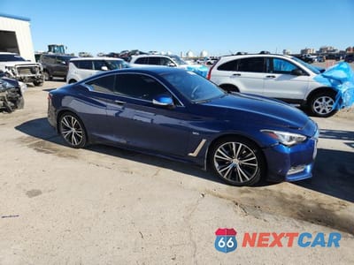 Czwarte zdjęcie samochodu z boku: 2017 INFINITI Q60 3.0T PREMIUM VIN:JN1EV7EK4HM361684 - miniatura