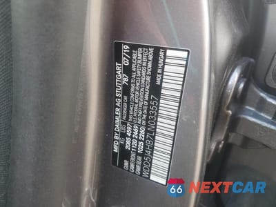 Zdjęcie 12 z 12 samochodu: 2020 MERCEDES-BENZ CLA 250 4MATIC VIN:WDD5J4HB7LN033557 - miniatura