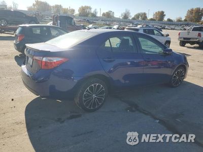 Trzecie zdjęcie samochodu z tyłu: 2016 TOYOTA COROLLA L VIN:5YFBURHE7GP491264 - miniatura