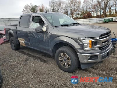 Czwarte zdjęcie samochodu z boku: 2019 FORD F150 SUPERCREW VIN:1FTEW1E54KFB01377 - miniatura