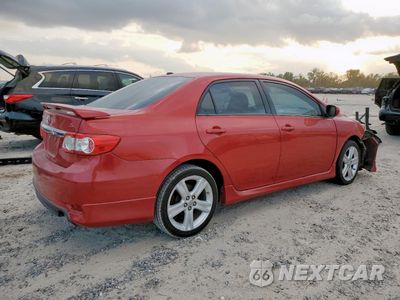 Trzecie zdjęcie samochodu z tyłu: 2013 TOYOTA COROLLA S VIN:5YFBU4EE3DP124588 - miniatura