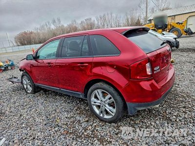 Trzecie zdjęcie samochodu z tyłu: 2014 FORD EDGE SEL VIN:2FMDK4JC9EBA03508 - miniatura