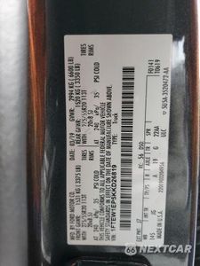 Zdjęcie 13 z 13 samochodu: 2019 FORD F150 SUPERCREW VIN:1FTEW1EP5KKD26819 - miniatura