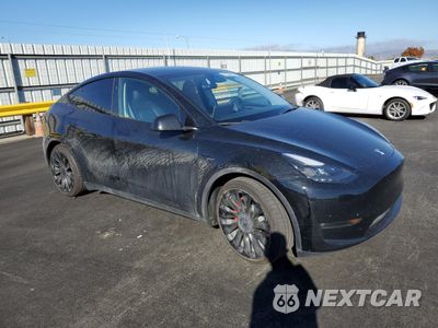 Czwarte zdjęcie samochodu z boku: 2023 TESLA MODEL Y VIN:7SAYGDEFXPF911731 - miniatura