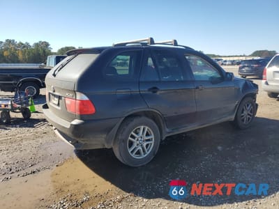 Trzecie zdjęcie samochodu z tyłu: 2005 BMW X5 3.0I VIN:5UXFA13535LY20677 - miniatura