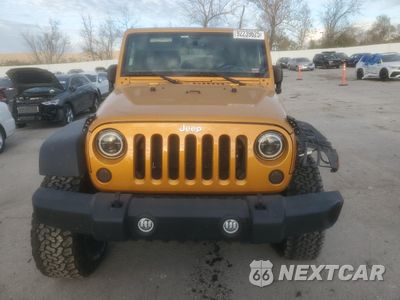 Piąte zdjęcie samochodu w środku: 2014 JEEP WRANGLER UNLIMITED SPORT VIN:1C4BJWDG7EL218264 - miniatura