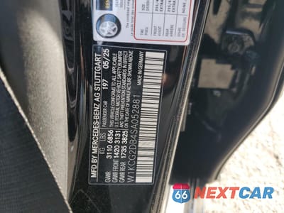 Zdjęcie 13 z 15 samochodu: 2025 MERCEDES-BENZ EQS SEDAN 450+ VIN:W1KCG2DB4SA052881 - miniatura