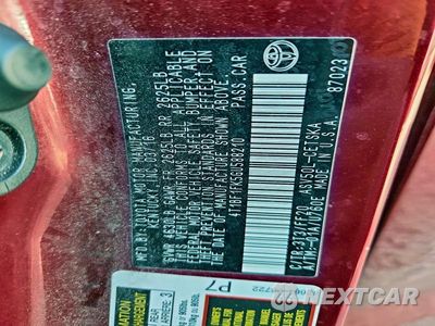 Zdjęcie 12 z 12 samochodu: 2016 TOYOTA CAMRY LE VIN:4T1BF1FK5GU588210 - miniatura